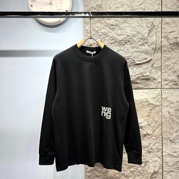 Alexander Wang Black Long-Sleeved Top